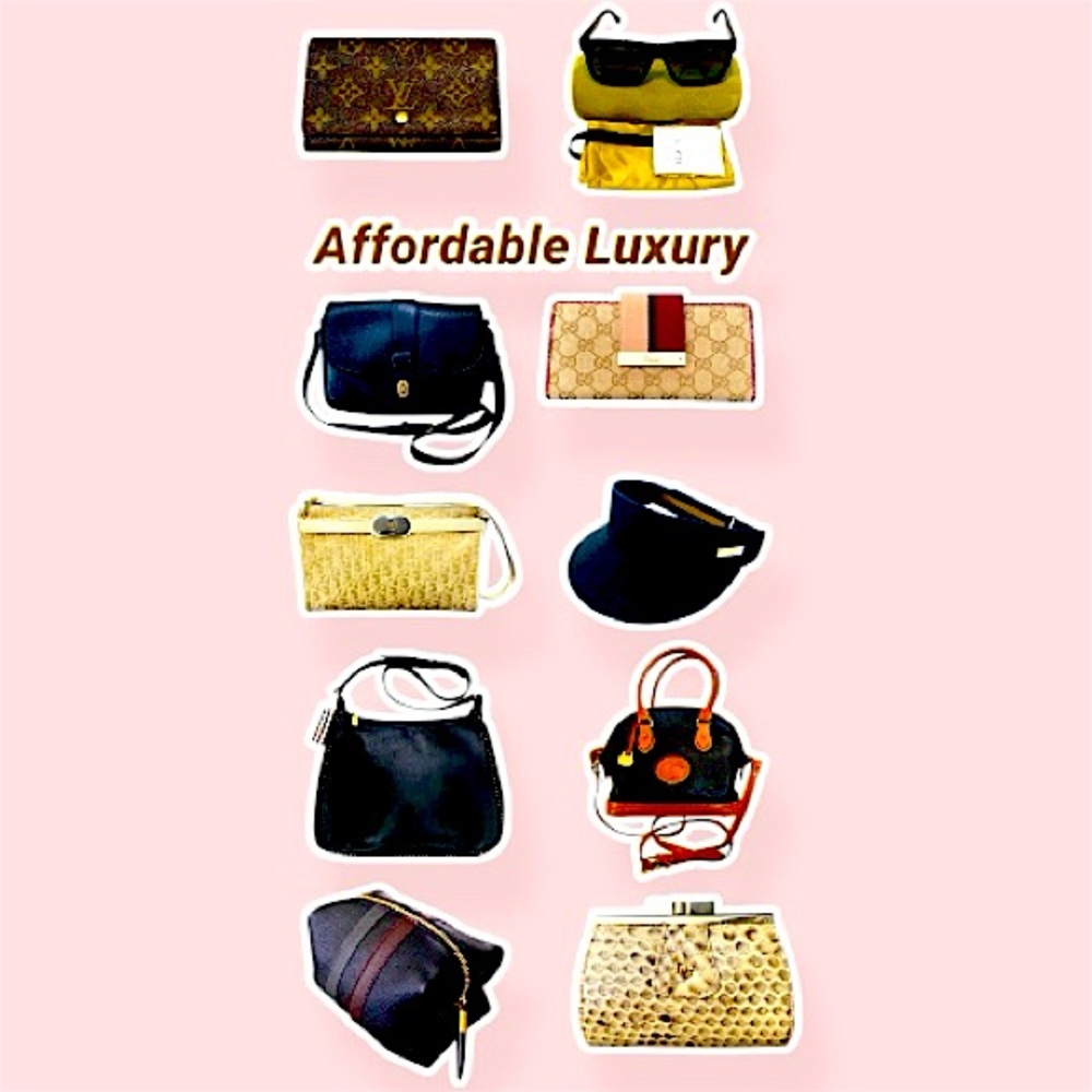 Affordable Gucci, LV, Dior, Coach, Valentino, Ferragamo and More